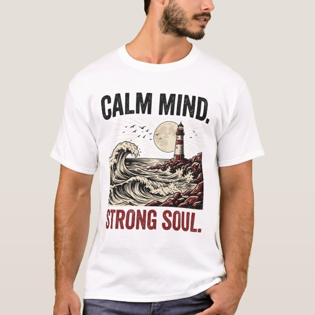T-shirt Graphique esthétique et motivant pour un esprit ca (Devant)