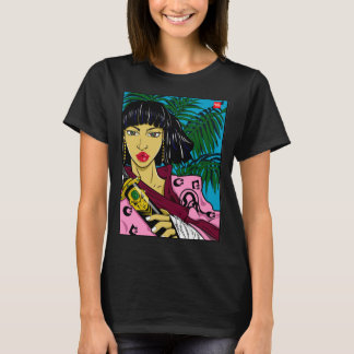 T-shirt graphique FEMALE SAMURAI
