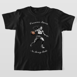 T-shirt graphique Féminine Basket-ball sans peur
