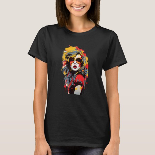T-shirt graphique Femmes dans les années 90 (Devant)
