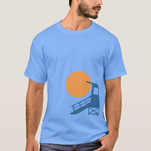 T-shirt Graphique fendu de Neptune