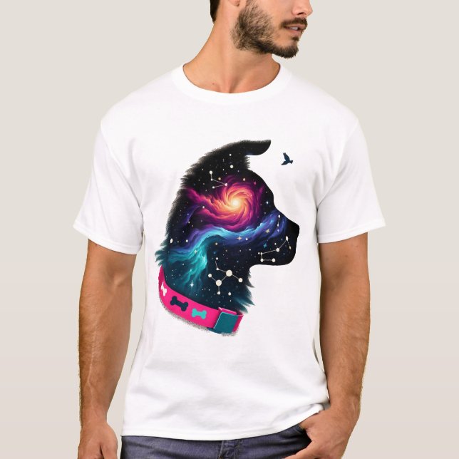T-shirt graphique Galactic Pup (Devant)