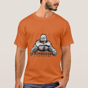 T-shirt graphique Gamer Gorilla pour hommes 