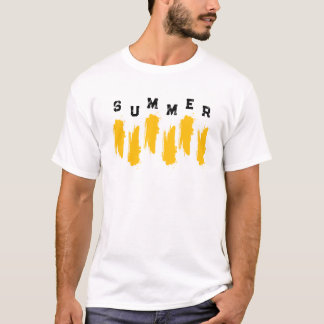 T-shirt graphique Golden Summer Vibes Tshirt minim