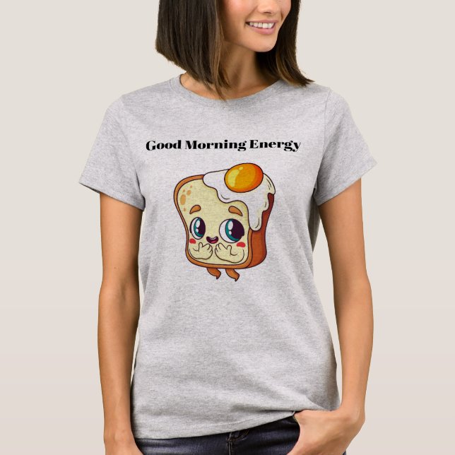 T-shirt graphique Good Morning Energy (Devant)