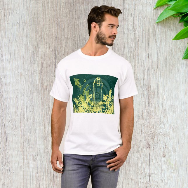 T-shirt Graphique Grunge City (Créateur téléchargé)