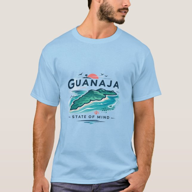 T-shirt graphique Guanaja State of Mind Island (Devant)