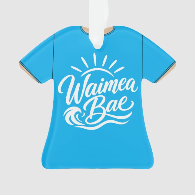 T-Shirt Graphique Hawaï  (devant)