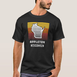 T-shirt Graphique hiérarchique de style rétro de l'état de