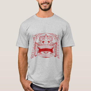 T-shirt graphique homme Singe grimaçant drôle - Ar