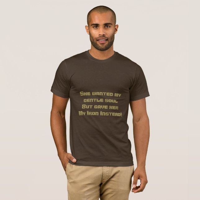 T-shirt graphique industriel audacieux pour âme do (Devant entier)