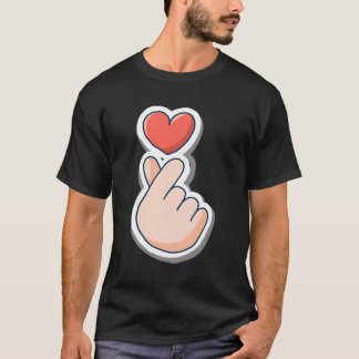 T-Shirt Graphique Inspirant Minimaliste AMOUR
