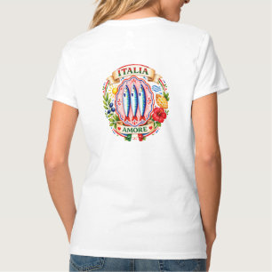 T-shirt graphique Italia Amore Sardine