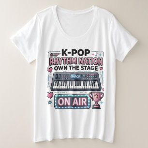 T-Shirt Graphique K-POP Rhythm Nation Own The Stag