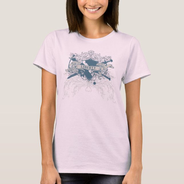 T-shirt graphique Lady Liberty (Libertas) (Devant)