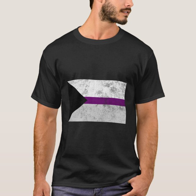 T-shirt Graphique Lgbt D'Identité De L'Indicateur De Fiert (Devant)