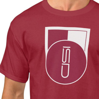 T-Shirt Graphique Logotype ISD Rouge-Blanc Streetw