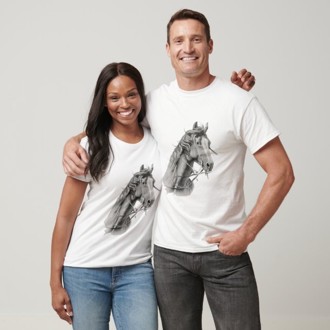T-Shirt Graphique Loup Artistique - Faune Cool (Unisexe)