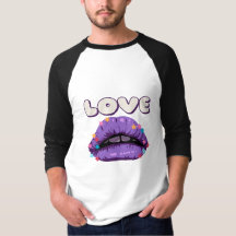 T-shirt graphique Love Lips