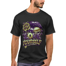 T-Shirt Graphique "Love Yourself" AlexDizaine 