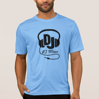 T-shirt graphique lumineux de noir nommé