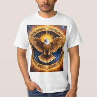 T-Shirt Graphique Majestic Aigle - Coton Premium T