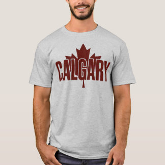 T-shirt graphique Maple Leaf de Calgary – AB