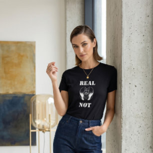 T-Shirt Graphique Masque Fendu Dualité Psychologiq