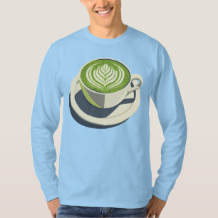 T-shirt graphique Matcha Latte Art – Amateur de ca