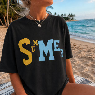 T-shirt graphique Men Summer Vibes Tshirt minimali