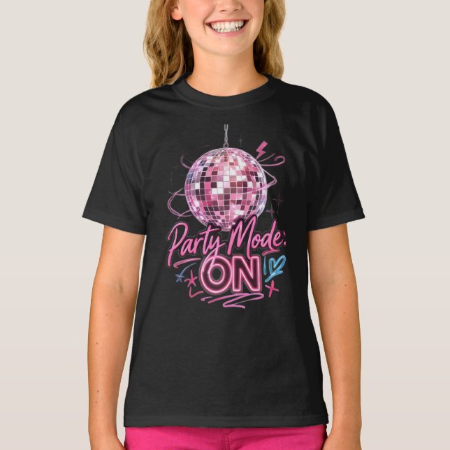 T-shirt graphique Minimal Ocean Vibes pour jeunes  (Devant)