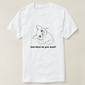 T-shirt graphique minimaliste avec citation de cha