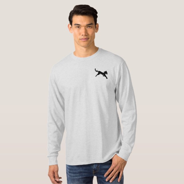 T-Shirt Graphique Minimaliste Classique AQRA (Devant entier)