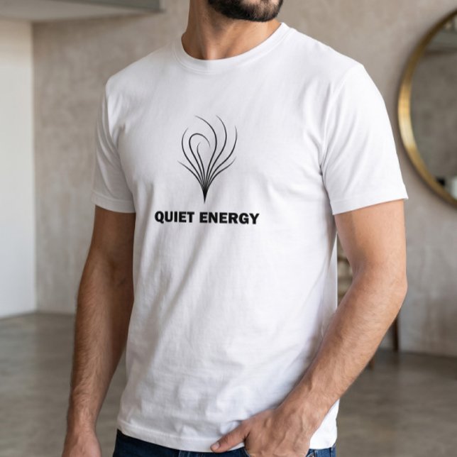 T-shirt Graphique minimaliste d'énergie silencieuse  (Créateur téléchargé)