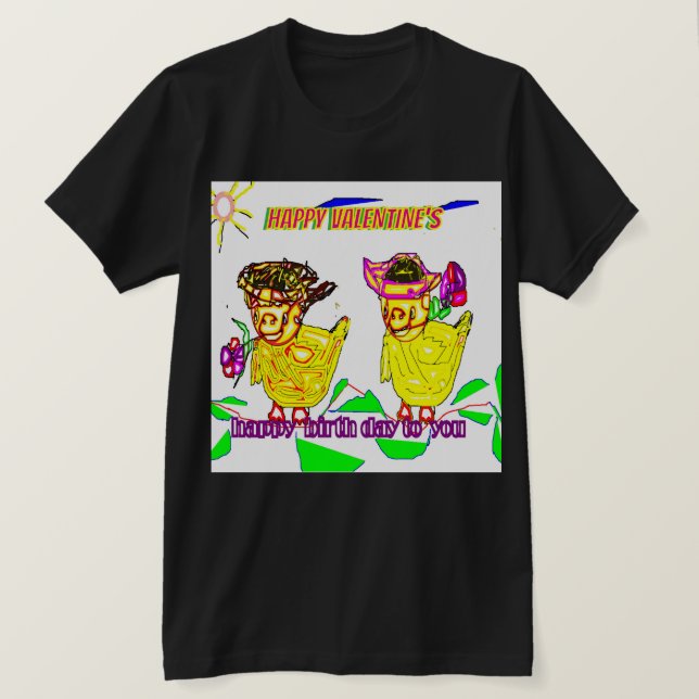 T-Shirt Graphique Moderne (Design devant)