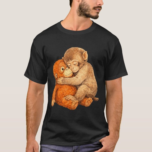 T-shirt graphique Monkey punch  (Devant)