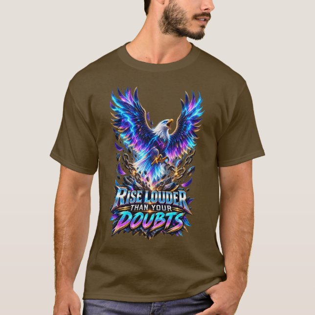 T-shirt graphique motivant (Devant)