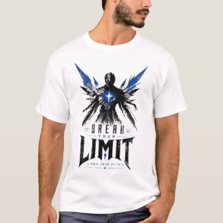 T-shirt Graphique Motivationnel Brise Ton Limite