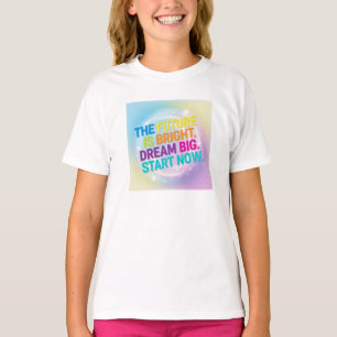T-shirt graphique moyen pour jeunes Cool