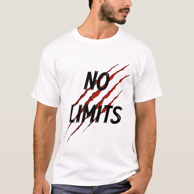 T-shirt graphique No Limits Tiger Claw – Motivatio (Devant)