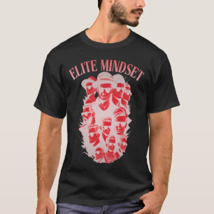 T-shirt graphique noir pour hommes Luxe Premium de
