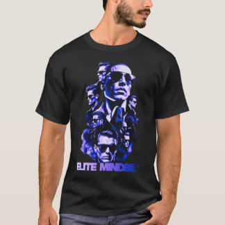 T-shirt graphique noir pour hommes Luxe Premium El