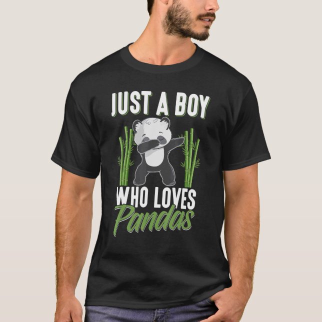 T-shirt Graphique Panda-chemise Cute Panda_10 (Devant)