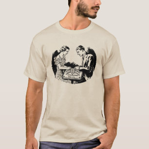 T-shirt Graphique parlant de conseil d'esprit vintage