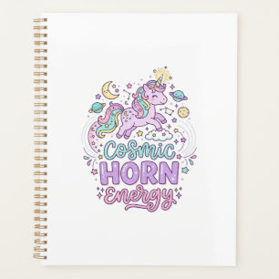 T-shirt graphique pastel mignon énergie corne cosm
