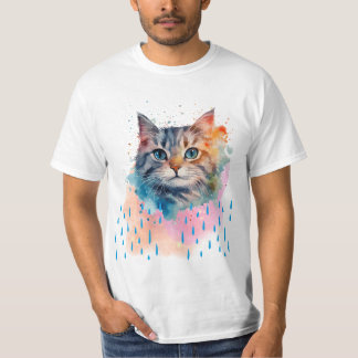 T-shirt graphique pour chat
