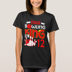 T-shirt Graphique pour enfants 12e anniversaire - Ce roi b