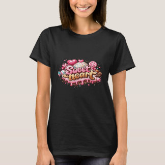 T-shirt graphique pour femmes avec un motif de bon