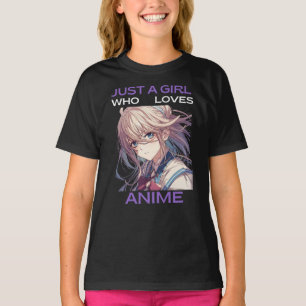 T-Shirt Graphique pour fille d'Anime pour enfants