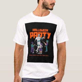 T-shirt graphique pour hommes avec momie pour soir